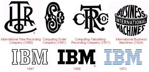 IBM logo revisions
