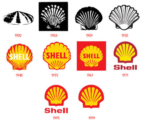 Shell logo revisions
