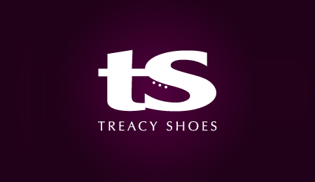 logo that use negative space to form an image of a shoe
