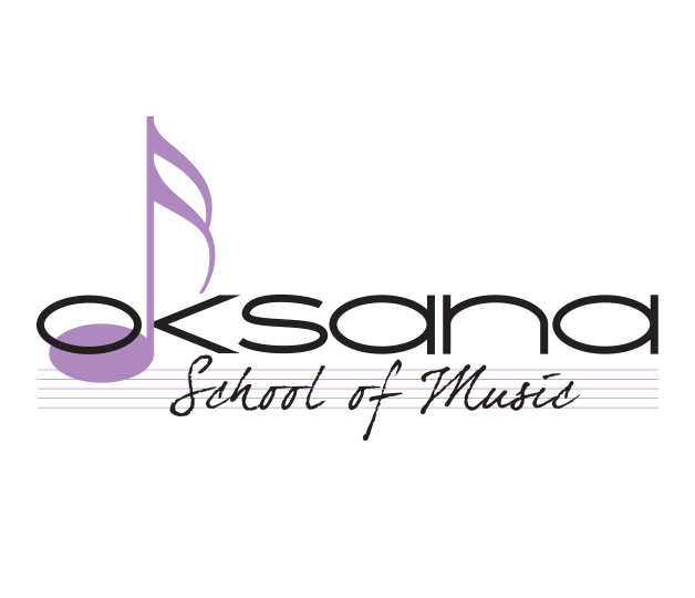 Oksana School of Music logo by SkyHawk Studios