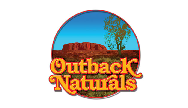 Outback Naturals logo design