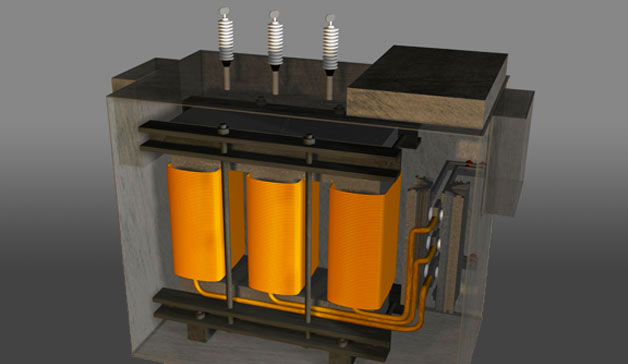 Example of industrial 3D model