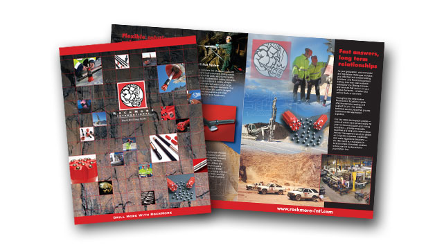Rockmore brochure design
